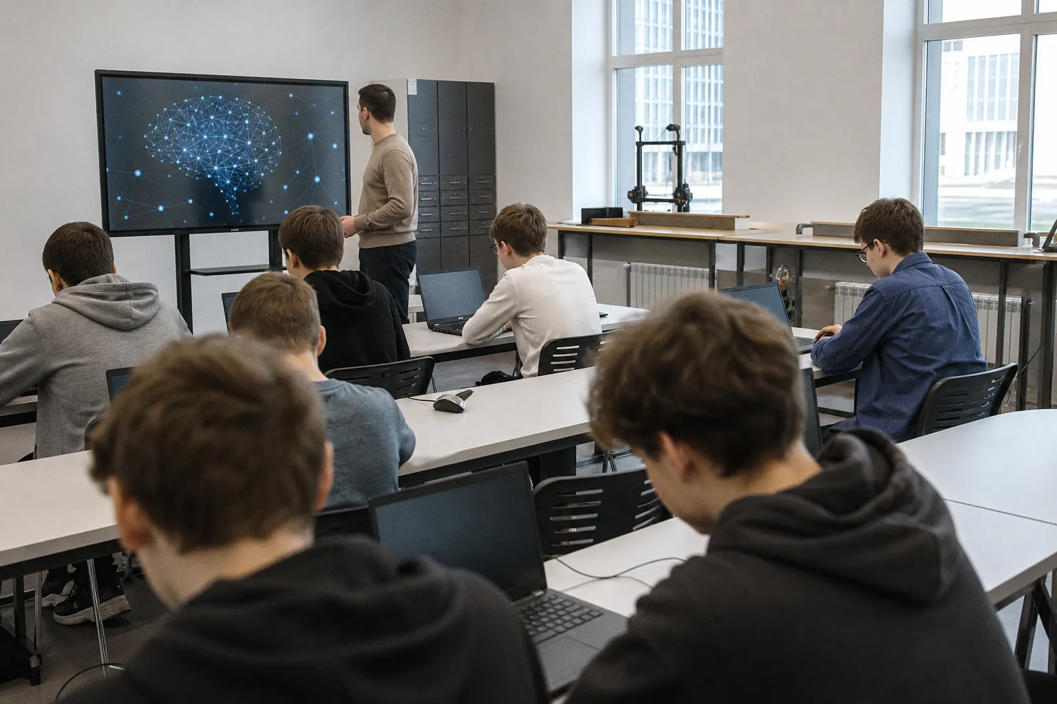 Искусственный интеллект станет обязательным предметом в школах Беларуси